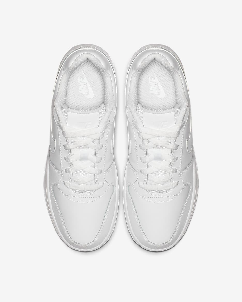 Nike ebernon low white womens best sale